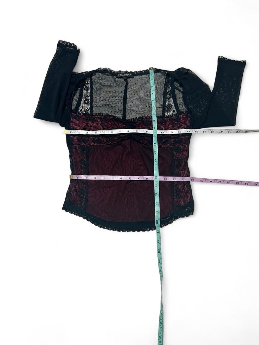 Top vintage Betsey Johnson size L - Picture 5 of 6